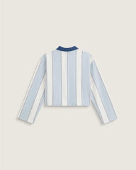 Becky Rugby Shirt - Soft Slate Blue