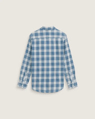 Kids Lawson Solid Oxford Long Sleeve Shirt - Bleach Indigo