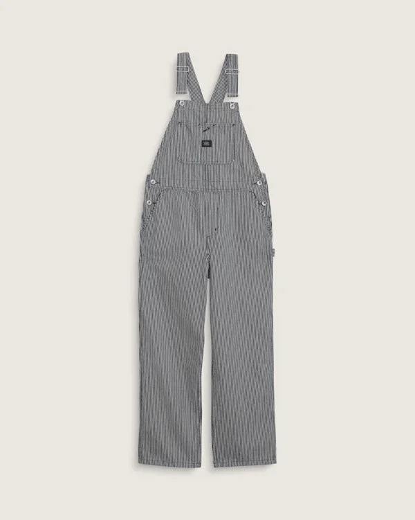 Chore Stripe Overall - Hickory Stripe Blue