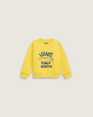 Little Kids Hot Dawg Crew Sweatshirt - Dusty Gold