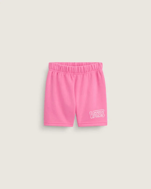 Little Kids Dream Big Fleece Shorts - Fizz Pink