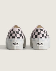 Authentic Checkerboard Platform Shoe - Checkerboard Pale Petal Pink/Black