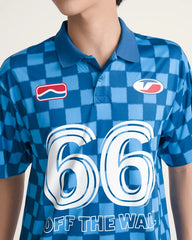 Hat Trick Soccer Jersey - True Blue