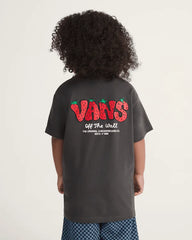 Little Kids Zoe Zoes Fresh Pick T-Shirt - Faded Black