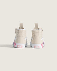 Toddler Sk8-Hi Side Zip Shoe - Beige
