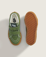 Little Kids Sk8-Mid V Shoe - Gum Balsam Green