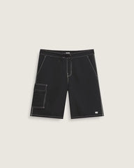 Voyage Long Cargo Boardshorts - Black