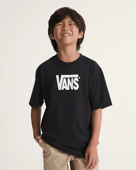 Kids Stretch Logo T-Shirt - Black