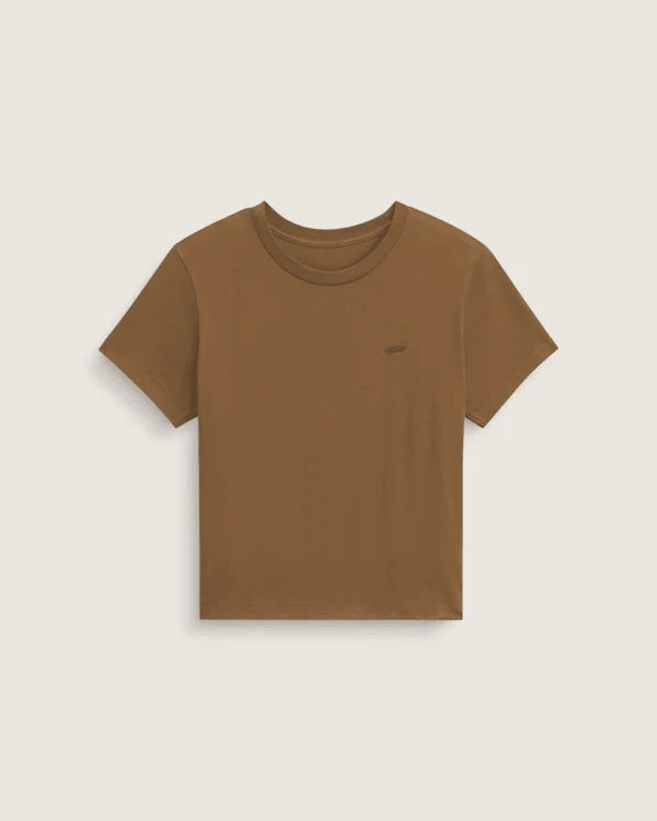 Salton Crew T-Shirt - Dachshund Brown