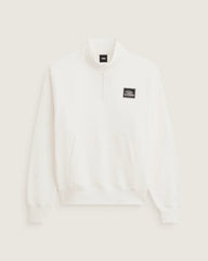 Quarter Zip Sweatshirt - Egret White