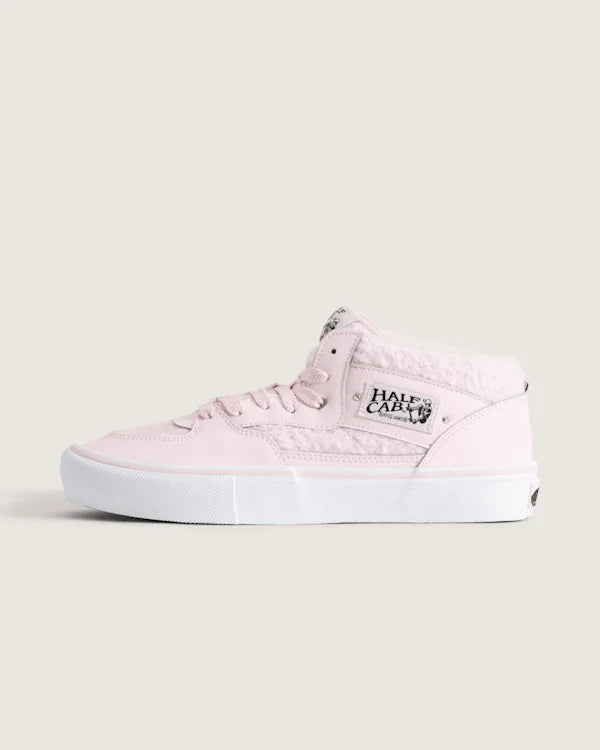 Skate Half Cab Shoe - Pink / White