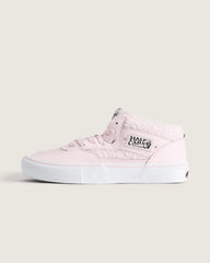 Skate Half Cab Shoe - Pink / White