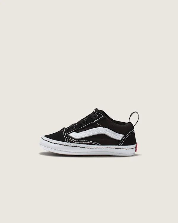 Infant Old Skool Crib Shoe - Black / True White