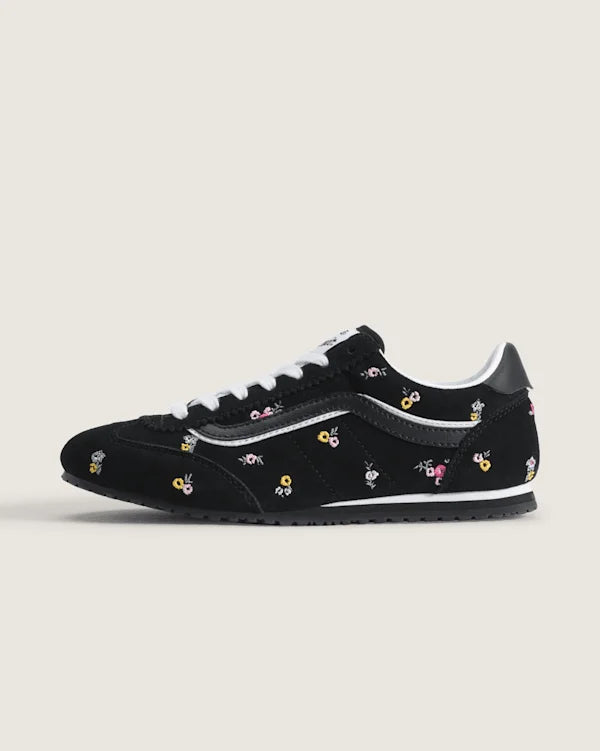Super Lowpro Shoe - Floral Black / Pink