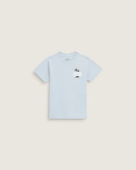 Little Kids Knu Palms T-Shirt - Soft Slate Blue
