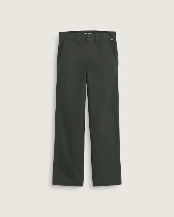 Kids Authentic Chino Loose Pants - Dried Kelp Green