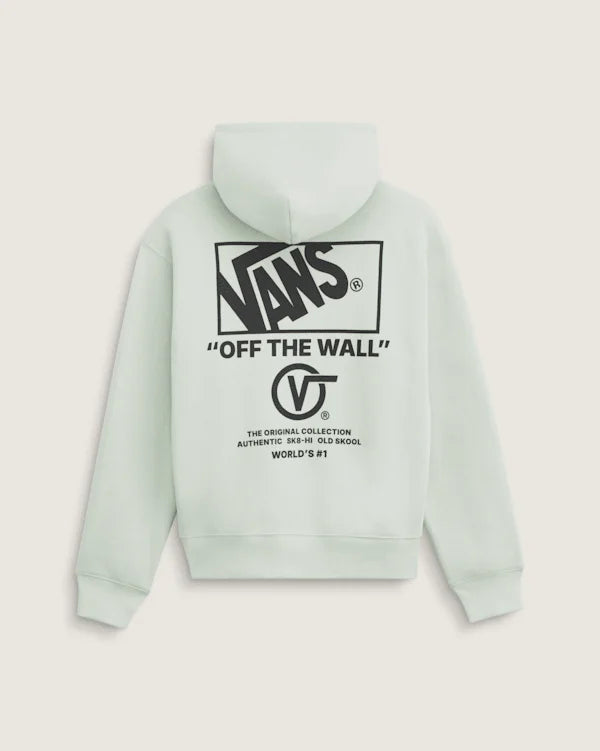 Stacked Hi Pullover Hoodie - Dusty Mint Green