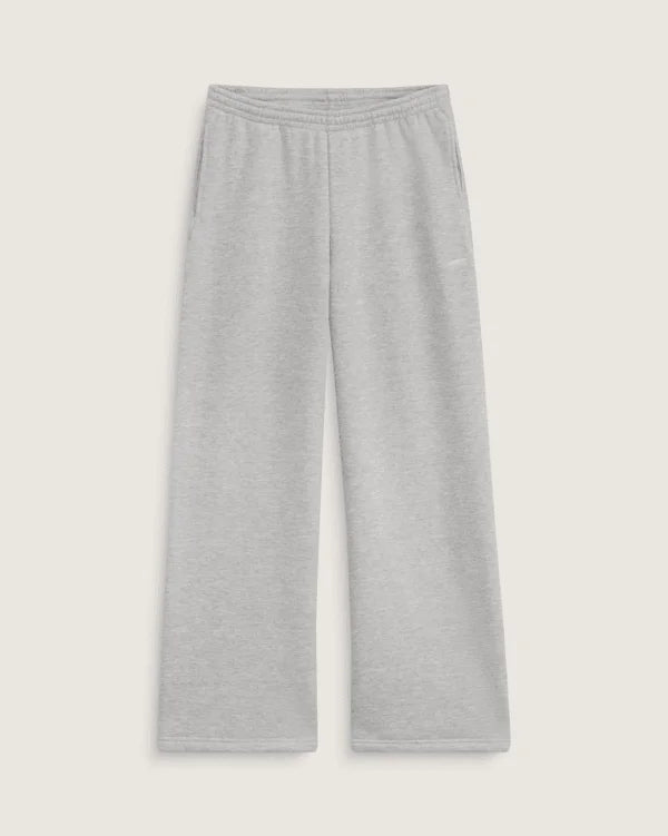 Salton Straight Fleece Pants - Cement Heather Grey