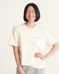 Yin and Yang Tee - Almond Crisp