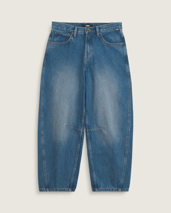Check-5 Mid Rise Barrel Pants - Vintage Indigo