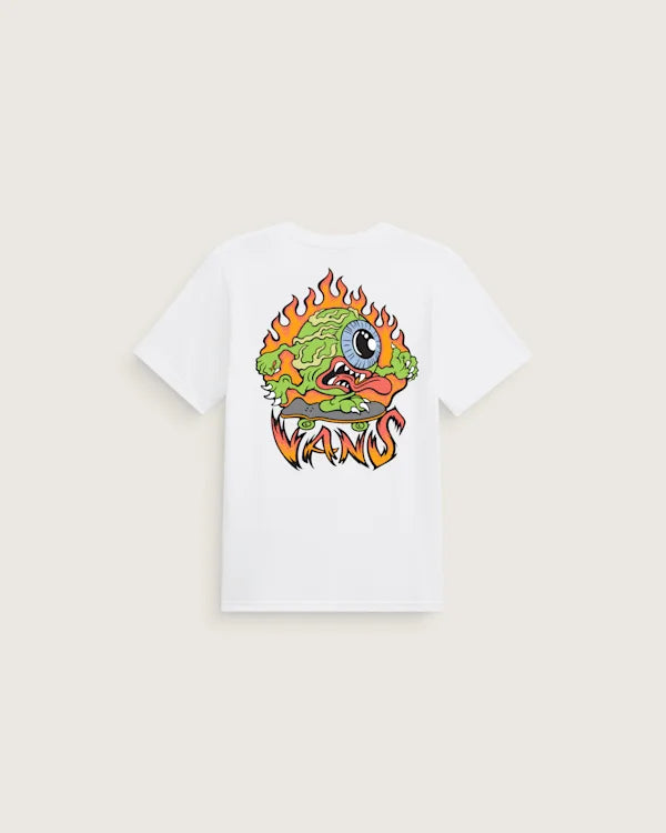 Kids Eye Skate Glow T-Shirt - Glow-in-the-Dark / White
