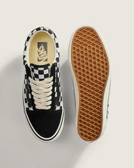 Premium Old Skool Checkerboard Shoe - Black / White