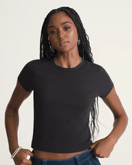 Jersey Knit Shirt - Black