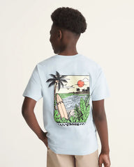 Kids Beach T-Shirt - Dawn Mist