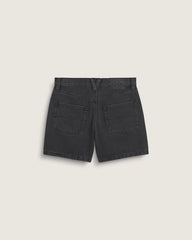 Check-5 Mid Rise Shorts - Washed Black