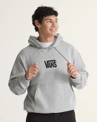 Stretch Logo Pullover Hoodie - Cement Heather Grey