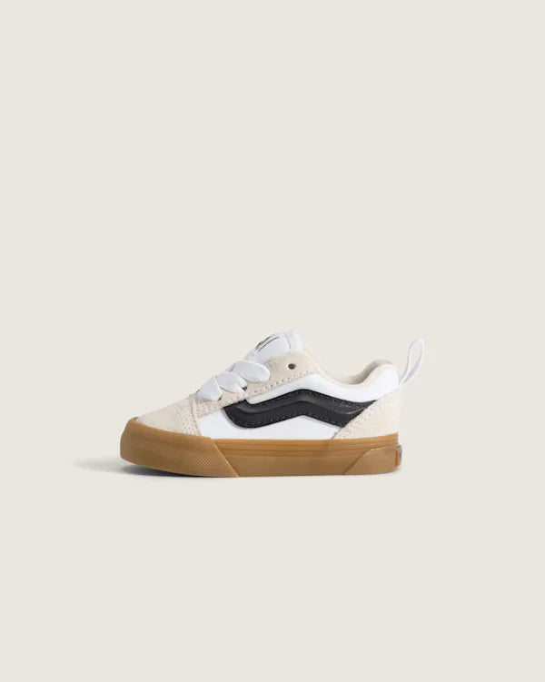 Toddler Knu Skool Shoe - Turtledove White / Marshmallow White