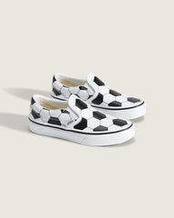 Little Kids Classic Slip-On Shoe - Soccer Black / White