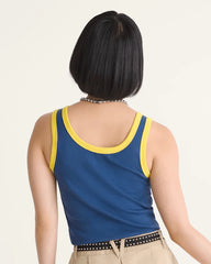Lilly Tank - True Navy Blue