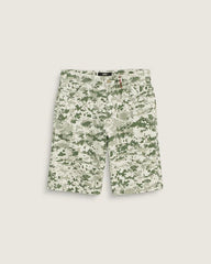 Premium Check-5 Baggy Canvas Short - Digi Camo Green