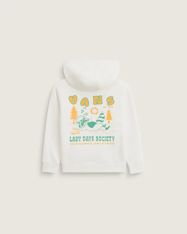 Little Kids Lazy Daze Pullover Sweatshirt - Marshmallow White