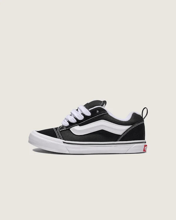 Big Kids Knu Skool Shoe - Black / True White