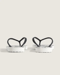 Womens Makena Sandal - Black / White