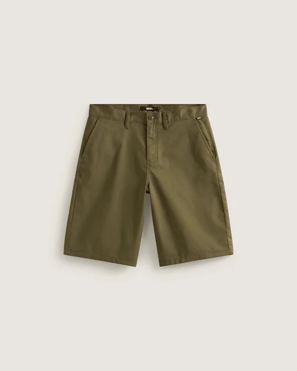 Authentic Chino Loose Shorts - Mossy Olive Green
