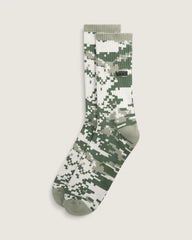 Downing Crew Socks - Digi Camo Green