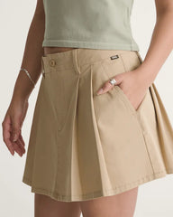 Authentic Chino Mini Skirt - Incense Brown