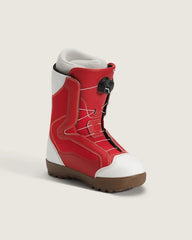 Women's Encore Pro X Mia Brookes Snowboard Boot - Racing Red / Marshmallow White