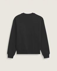 Stretch Logo Crew Sweatshirt - Black / White